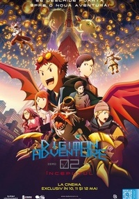 Poster Aventura Digimon 02: Începutul - 2D