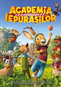 Poster Academia iepurașilor: Paștele e în pericol - dublat - 2D