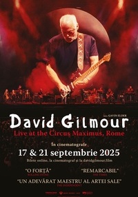 Poster David Gilmour Live la Circus Maximus, Roma - 2D